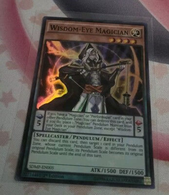 Wisdom-Eye Magician SDMP-EN005 Structure Deck: Master of Pendulum 1st Edition-image