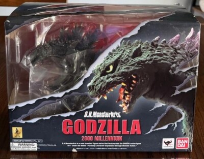 NEW Bandai S.H.Monsterarts GODZILLA 2000 Millennium Action Figure-image