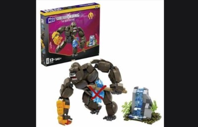 Mega Godzilla x Kong The New Empire Building Set Action Figure INCOMPLETE no axe-image