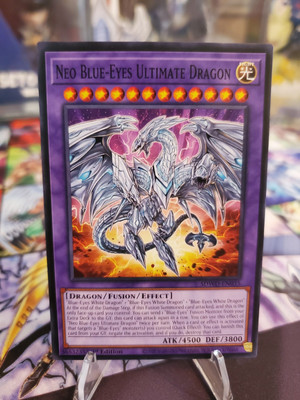 Neo Blue-Eyes Ultimate Dragon SDWD-EN035 Common Yugioh Card-image
