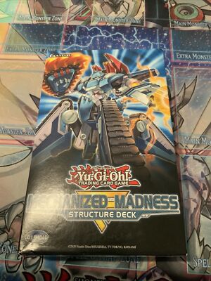 YuGiOh Mechanized Madness Structure Deck SEALED 1st-image