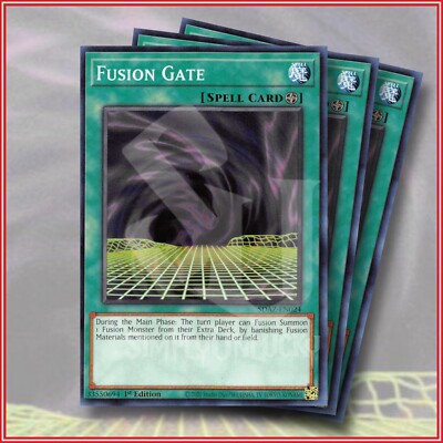 YuGiOh Fusion Gate x3 Structure Deck Albaz Strike SDAZ-image
