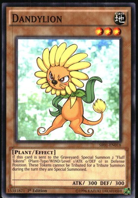 Yu-Gi-Oh! - Emperor of Darkness Structure Deck Dandylion 2016 SR01-EN018-image