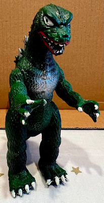 VINTAGE 1985 IMPERIAL TOYS GODZILLA 6” ACTION FIGURE TOHO SPIKED VERSION-image