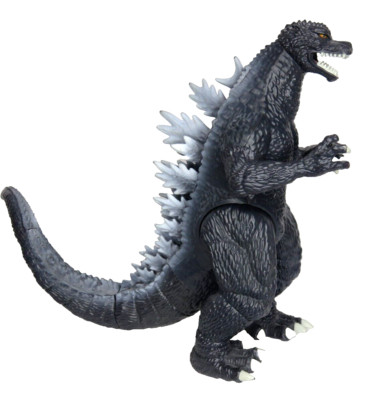 Godzilla 11” Tall Action Figure Monsterverse Playmates Orange Eyes Toho 2020-image