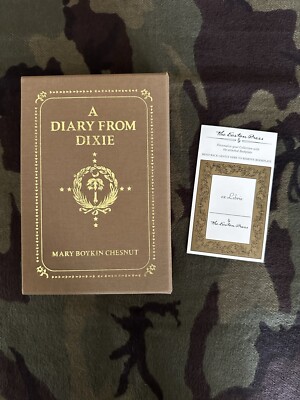 Easton Press Mary Boykin Chestnut A Diary from Dixie Collector's Edition-image