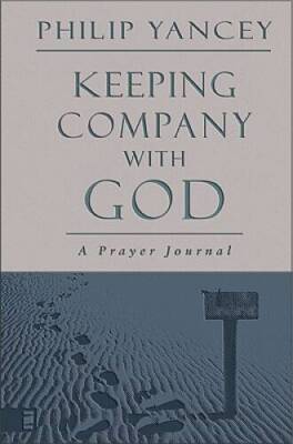 Keeping Company with God: A Prayer Journal - Leather Bound - GOOD-image