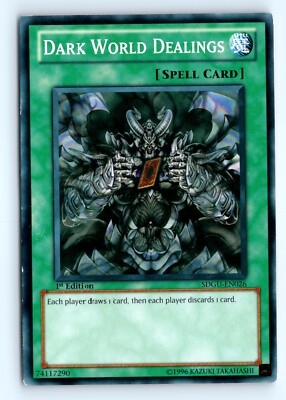 Yu-Gi-Oh Dark World Dealings #SDGU-EN026 Structure Deck: tcg LP-image