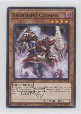 Archfiend Cavalry 1st Ed. YuGiOh Lair of Darkness Structure Deck 06pr-image