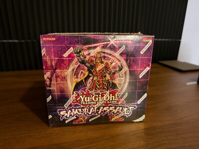 YUGIOH SAMURAI ASSAULT SPECIAL EDITION DISPLAY FACTORY SEALED NEW (30 BOOSTERS)-image