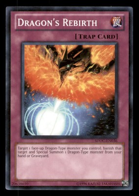 Yugioh Dragon's Rebirth #SDDC-EN036 Structure Deck: Dragons Collide LP-image