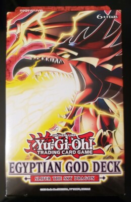 Yugioh! TCG Egyptian God Deck - Slifer Pack-image