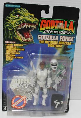 margaret o'brien figure - godzilla force - 1994 trendmasters - new sealed-image