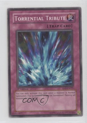 Torrential Tribute 1st Ed. YuGiOh Zombie Madness Structure Deck #SD2-EN025 0l37-image