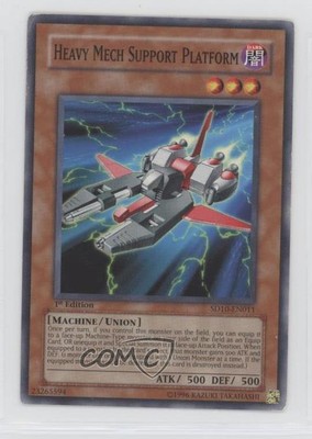 Heavy Mech Support Platform 1st Ed. YuGiOh Machine Re-Volt Structure Deck nh3-image