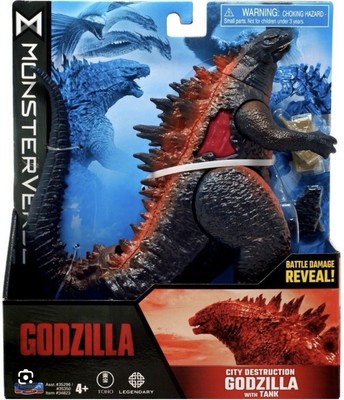 Monsterverse Godzilla City Of Destruction w/Tank 6
