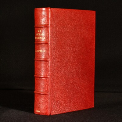 1864 My Indian Journal Colonel Walter Campbell Illus Uncommon 1st Ed-image