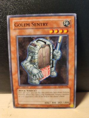 Golem Sentry SD7-EN008 Structure Deck: Invincible Fortress 1st Edition-image