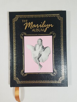 c 2003 1st Edition The Marilyn Album Easton Press Leatherbound Gold Gilded Book-image