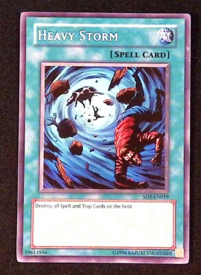 Heavy Storm YuGiOh Structure Deck: Zombie Madness Spell Common-image
