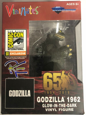 Diamond Select Toys 1962 Godzilla 2020 SDCC Glow Exclusive Vinimates Figure New-image