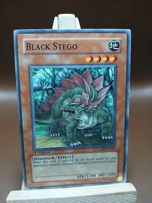 MP Black Stego [1st Ed] SD09-EN013 YuGiOh Structure Deck: Dinosaur's Rage-image