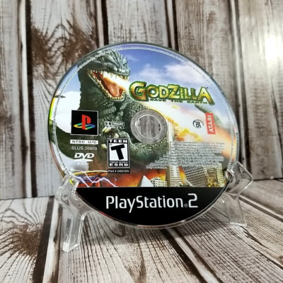 Godzilla: Save the Earth (Sony PlayStation 2, 2004) PS2 SCRATCHED Disc Only-image