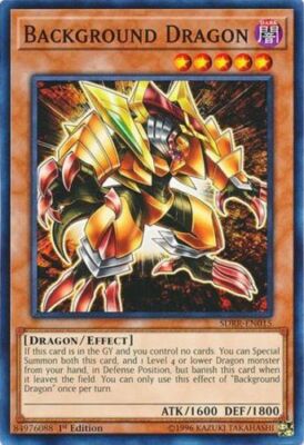 Background Dragon - SDRR-EN015 - Common - 1st Edition NM YuGiOh!  Structure Deck-image