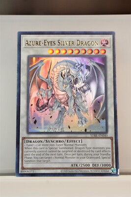 Yu-Gi-Oh! TCG Azure-Eyes Silver Dragon Structure Deck: Saga of Blue-Eyes...-image