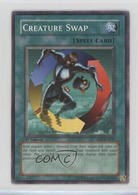 2005 Yu-Gi-Oh! Zombie Madness Structure Deck 1st Edition Creature Swap 0l37-image