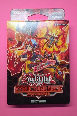 YuGiOh Structure Deck: Soulburner 1st Edition Sealed EU Print-image