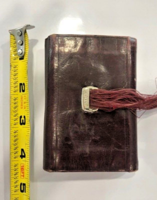 1897 Diary- leather bound- 126 years old, intact. Living history, one of a kind-image