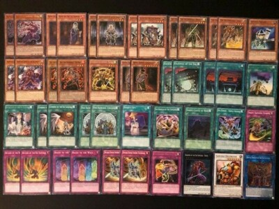 YUGIOH SIX SAMURAI DECK- FUMA- GATEWAY OF THE SIX- TEMPLE- SHIEN- CUNNING NM-image