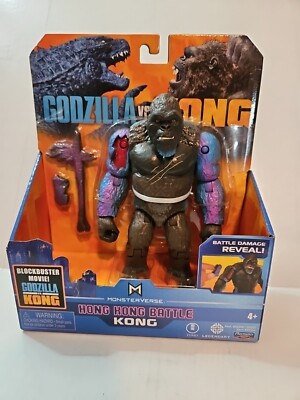 Playmates Monsterverse Godzilla vs Kong Godzilla Hong Kong Battle with Axe 6