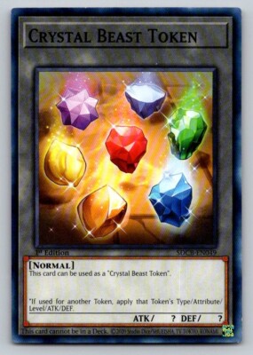 Structure Deck: Legend of the Crystal Beasts Yu-Gi-Oh! TCG Crystal Beast Token-image