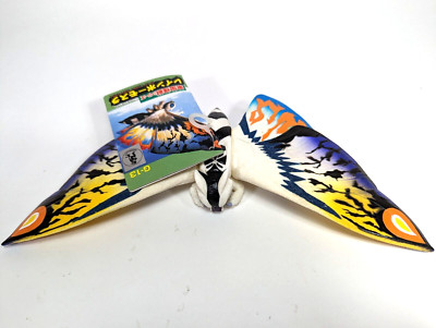 1998 Bandai Toho Kaiju Series RAINBOW 10” MOTHRA vinyl Godzilla-image