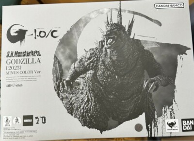 S.H.MonsterArts GODZILLA 2023 Godzilla Minus One Minus Color Ver. Figure From Jp-image