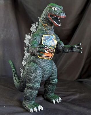 Godzilla 1985 Imperial Rubber Figure with Tag 32cm-image