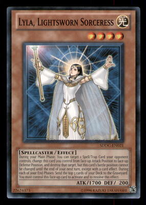 Yugioh Lyla, Lightsworn Sorceress #SDDC-EN021 Structure Deck: Dragons Collide LP-image