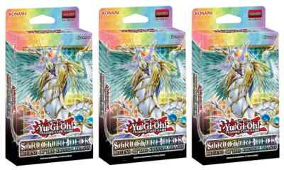 Yugioh x3 play set Legend of The Crystal Beasts Structure Deck Factory Sealed-image