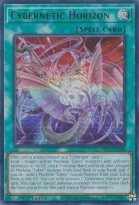 Cybernetic Horizon - SDCS-EN046 - Ultra Rare - 1st Edition NM YuGiOh!  Structure-image