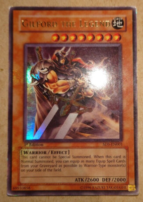 Yu-Gi-Oh! TCG Gilford the Legend Structure Deck SD5-EN001 1st Edition Ultra Rare-image