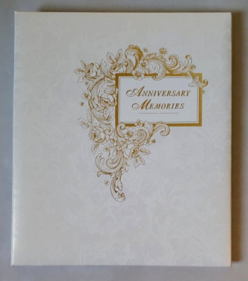 HALLMARK Anniversary Memories Keepsake Photo AAL1000 Album SEALED 8 Refill Pages-image
