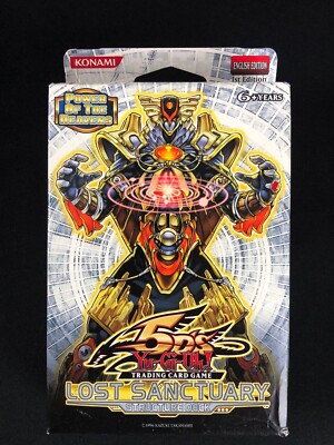 YUGIOH 5DS LOST SANCTUARY STRUCTURE DECK! 1ST EDITON NEW SEALED!-image