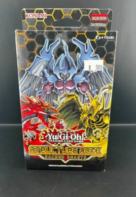 NEW Never Opened Yugioh 1ST ED Sacred Beasts Structure Deck-image