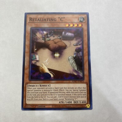 Yugioh Retaliating C Sdbt-en011 Beware The Traptrix 1st Edition Common-image