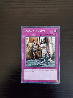 Begone, Knave! - Yugioh Structure Deck Mechanized Madness 1st Ed - SR10-EN038-image