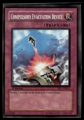 Structure Deck: Zombie Madness #SD2-EN028 Compulsory Evacuation Device-image