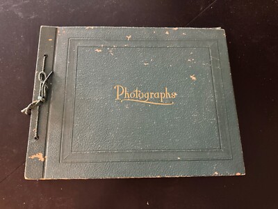 VINTAGE FAMILY ALBUM School Children Cars Elko Missouri Over 90 BX 800-image