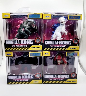 Metalfigs Godzilla x Kong New Empire WB Legendary Die-Cast Jada Figures NIB-image